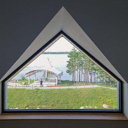 Zubr Nad Zalewem Appartement Luka Buitenkant foto