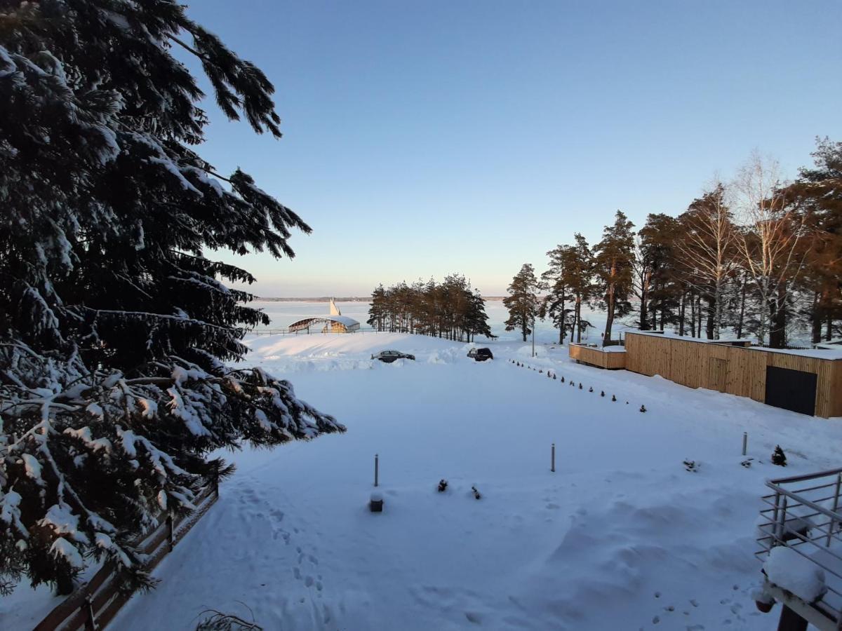 Zubr Nad Zalewem Appartement Luka Buitenkant foto