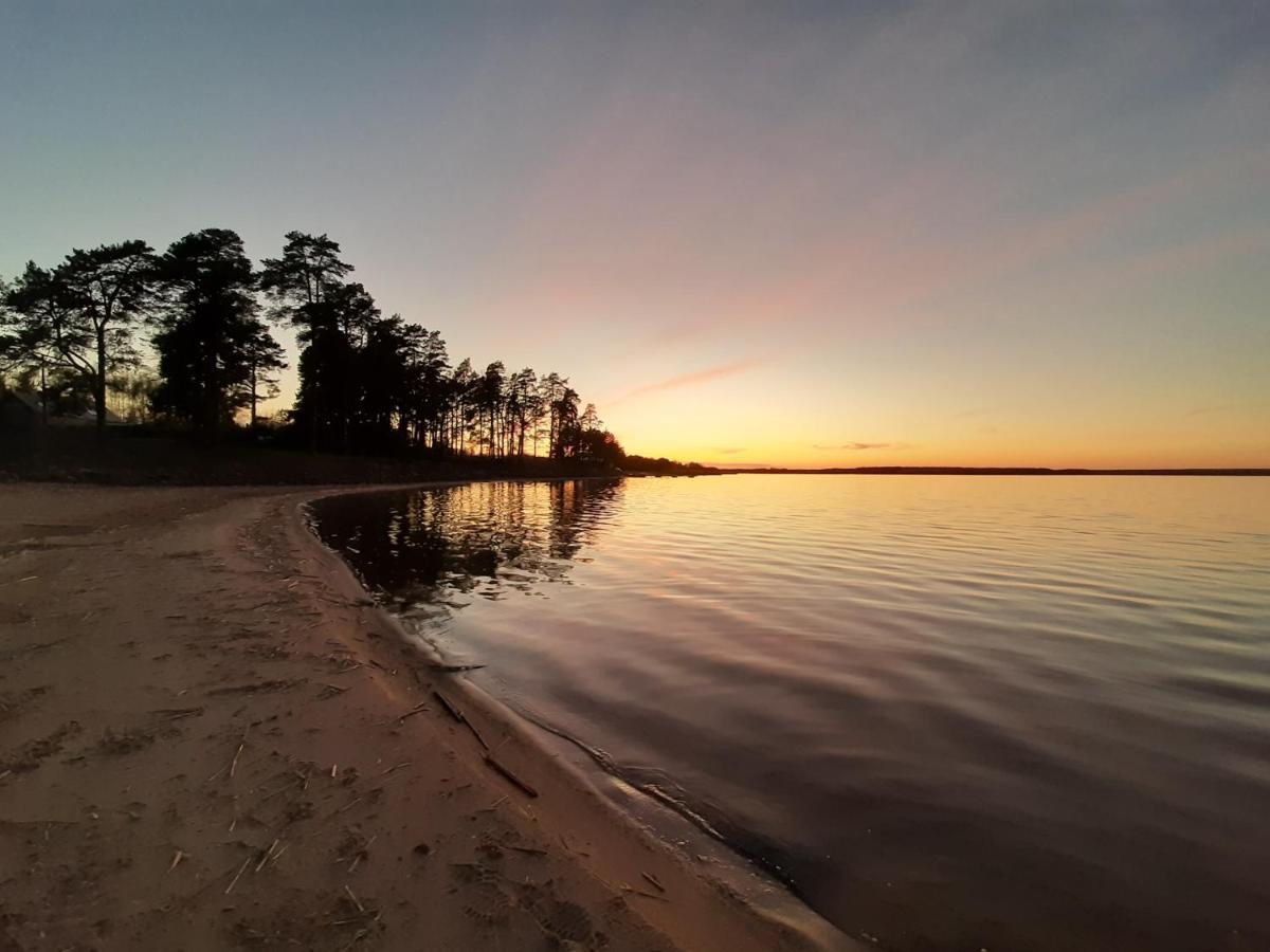 Zubr Nad Zalewem Appartement Luka Buitenkant foto