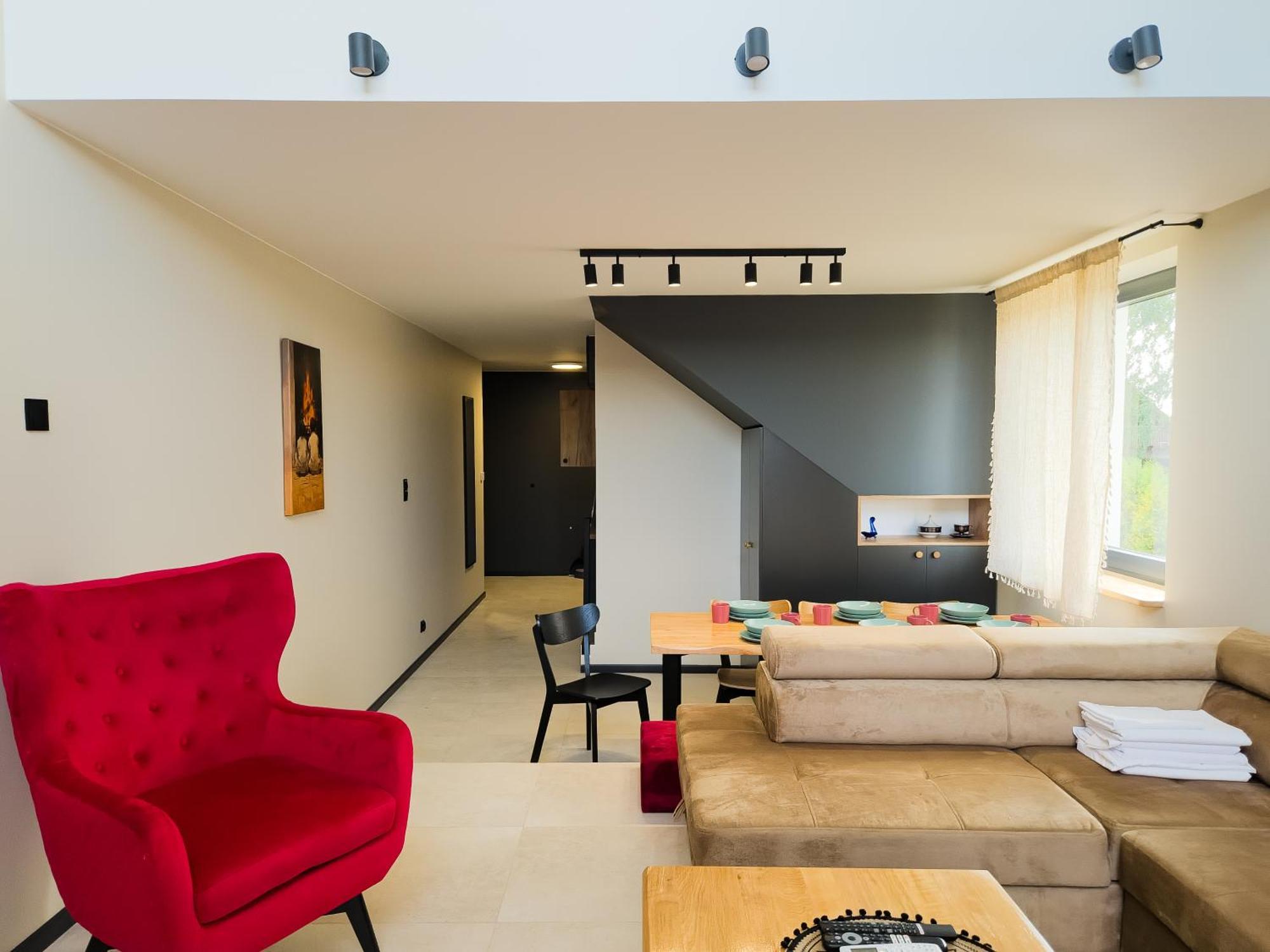 Zubr Nad Zalewem Appartement Luka Buitenkant foto
