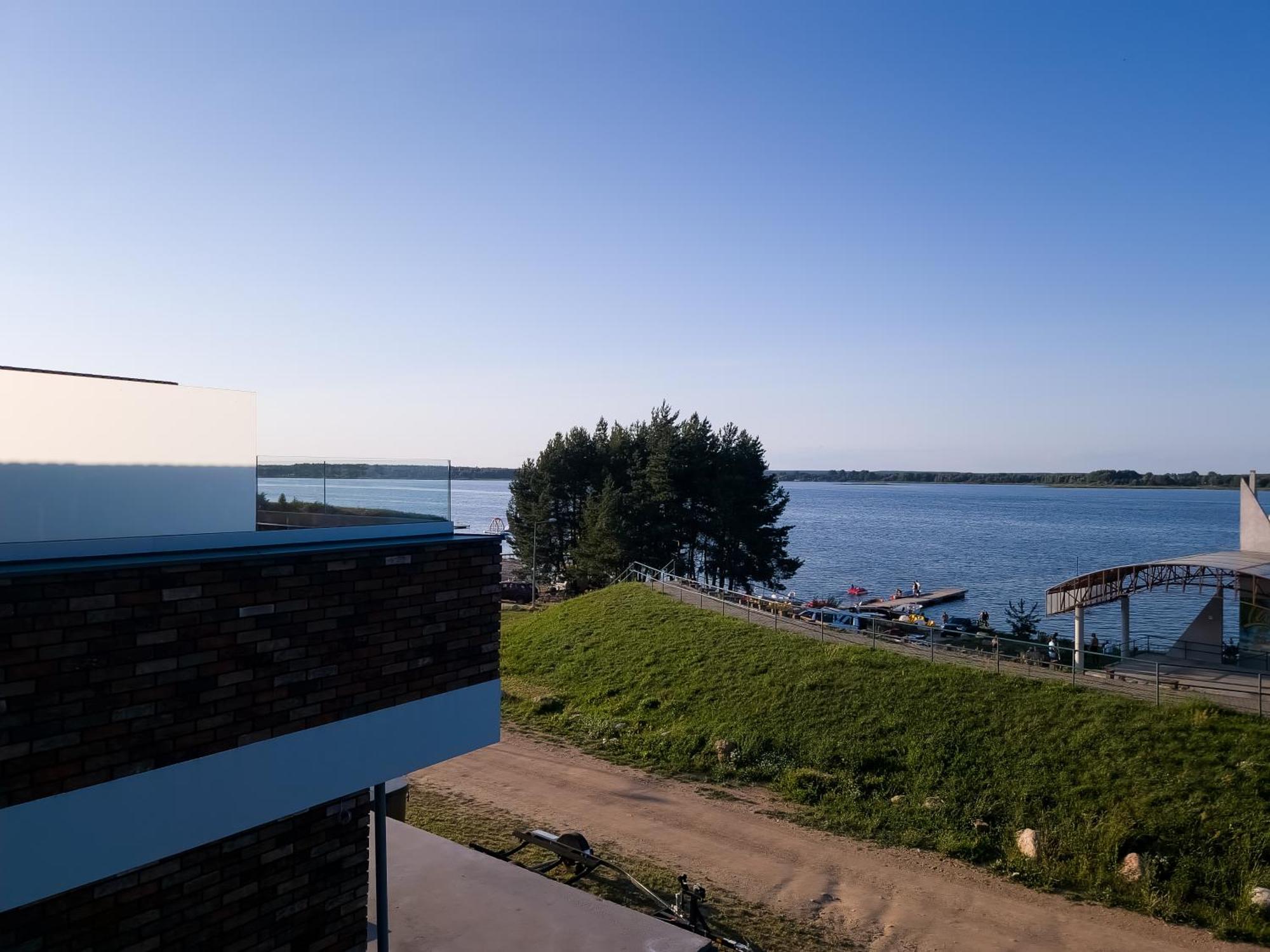 Zubr Nad Zalewem Appartement Luka Buitenkant foto