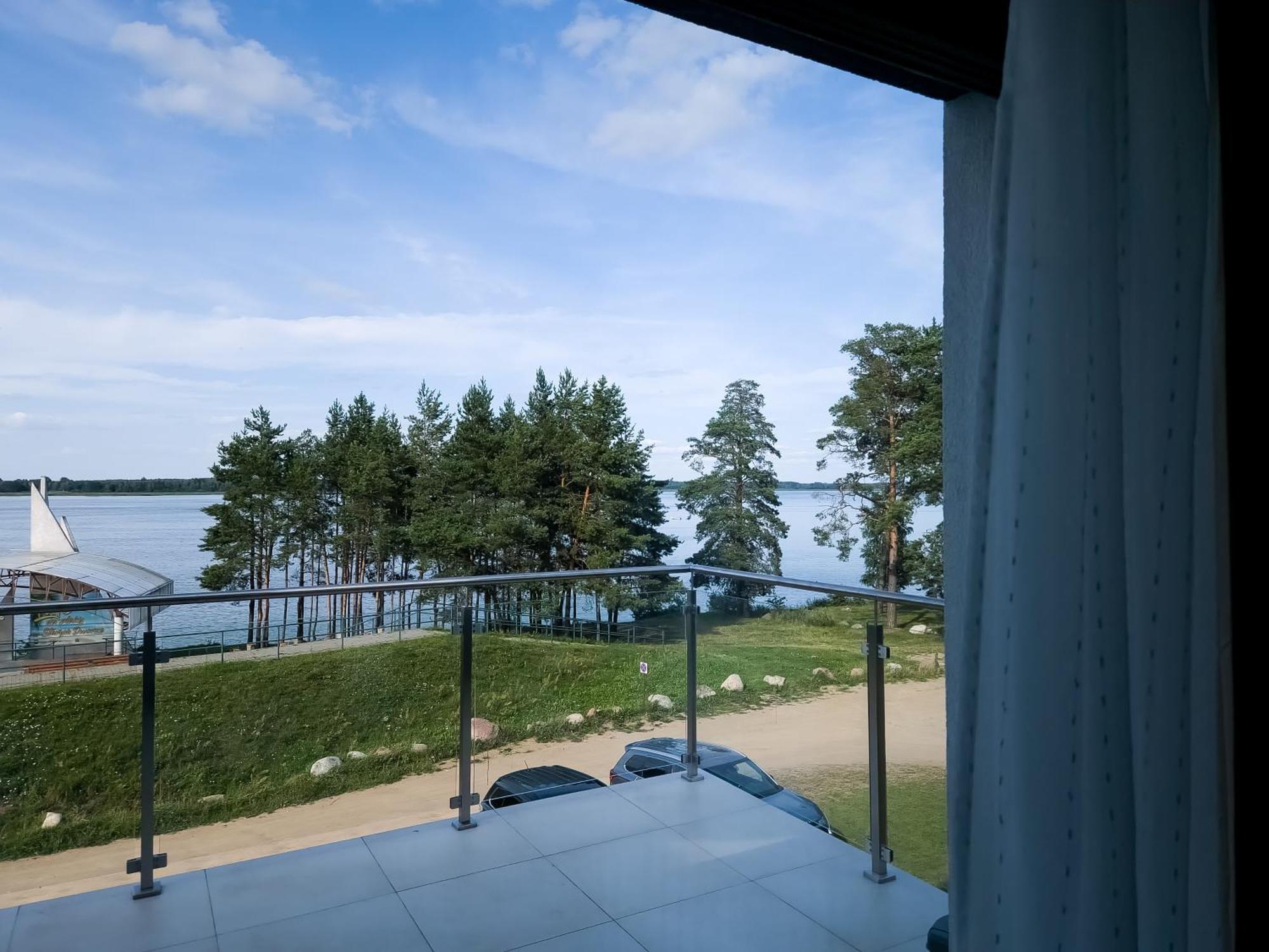 Zubr Nad Zalewem Appartement Luka Buitenkant foto