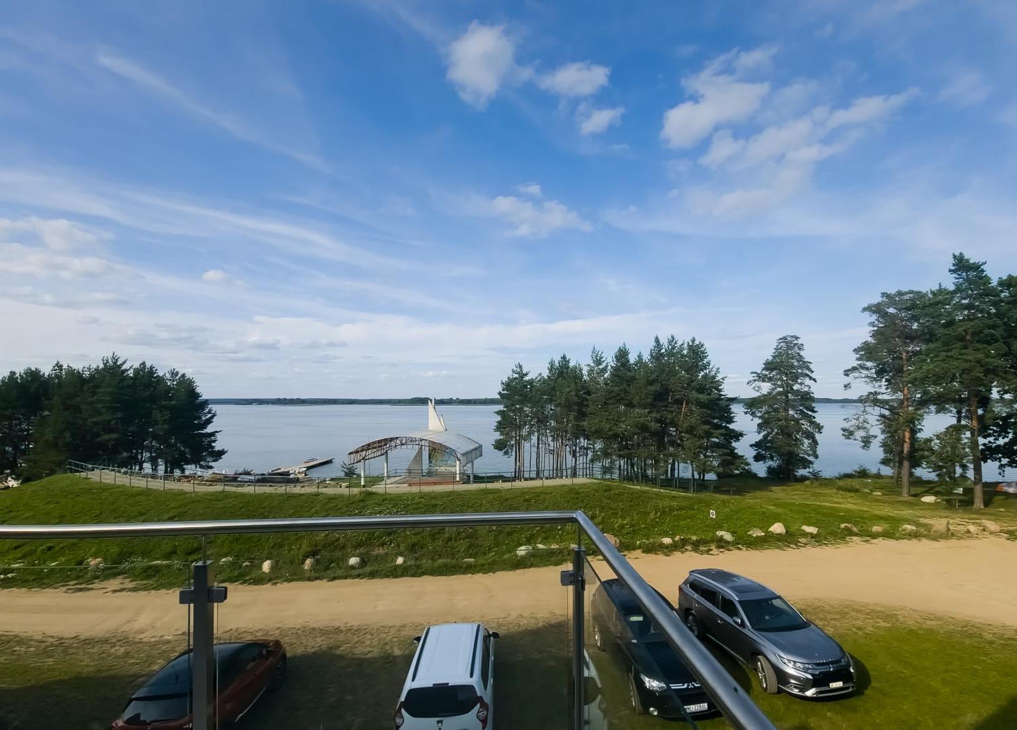 Zubr Nad Zalewem Appartement Luka Buitenkant foto