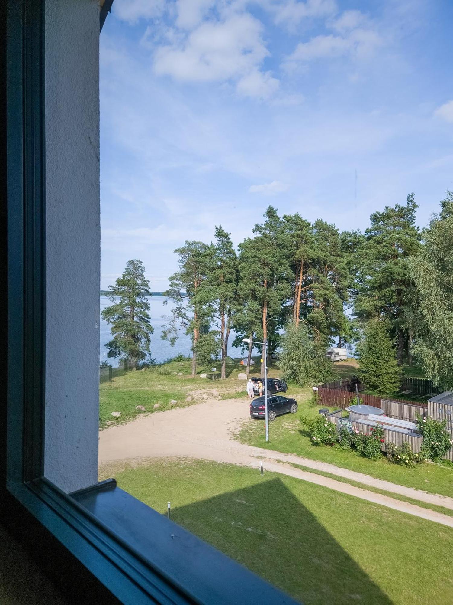 Zubr Nad Zalewem Appartement Luka Buitenkant foto