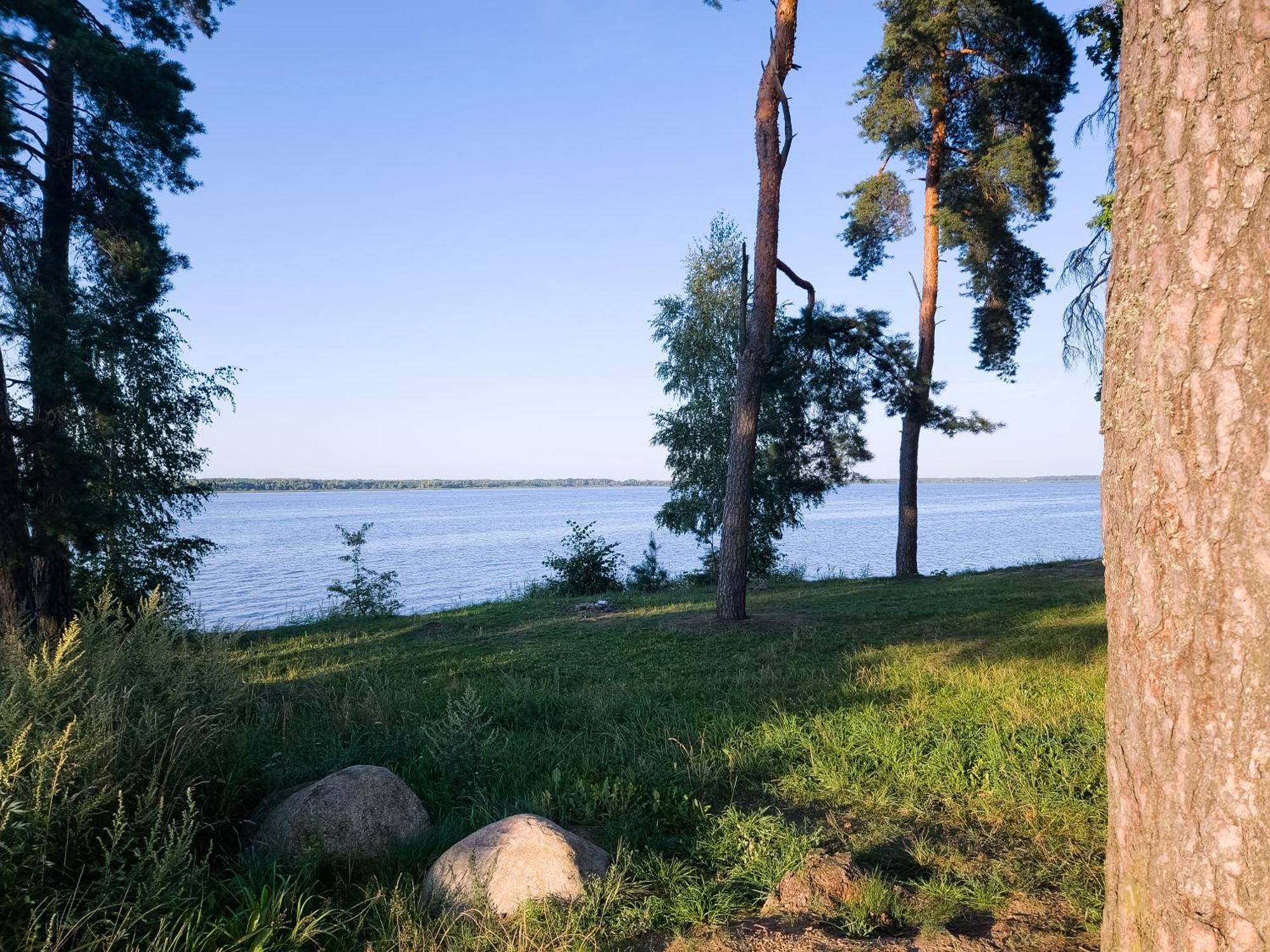 Zubr Nad Zalewem Appartement Luka Buitenkant foto