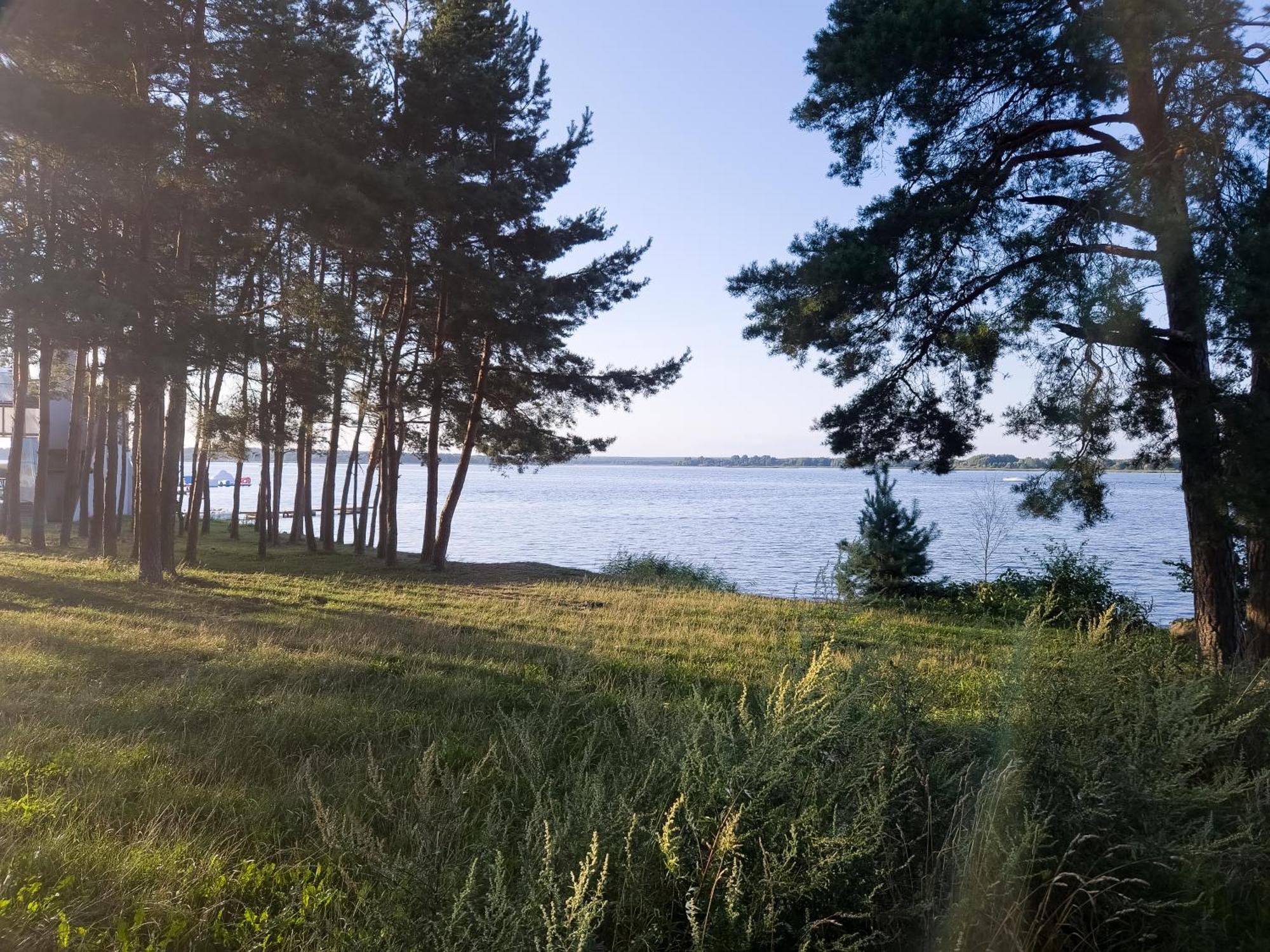 Zubr Nad Zalewem Appartement Luka Buitenkant foto