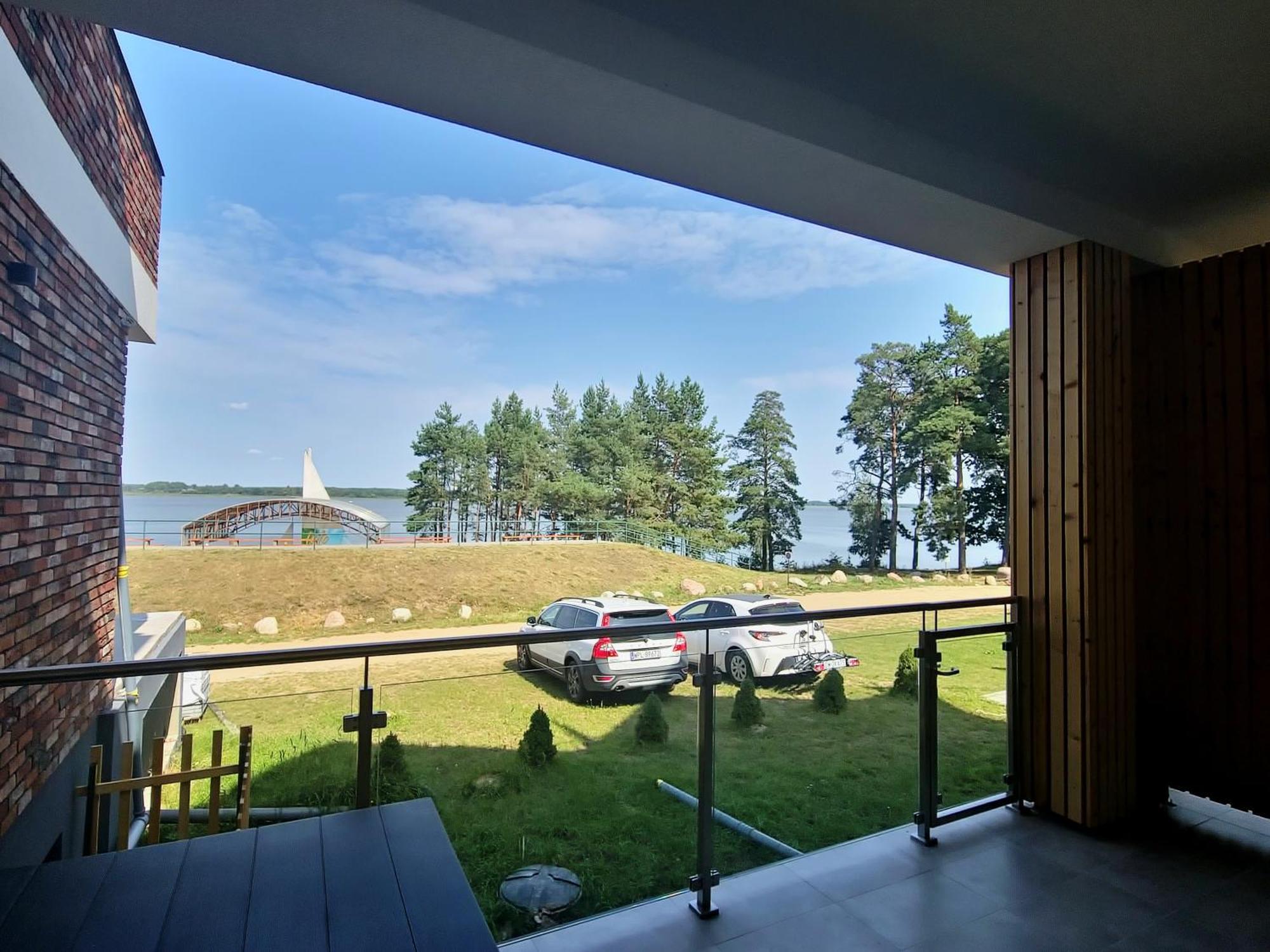 Zubr Nad Zalewem Appartement Luka Buitenkant foto