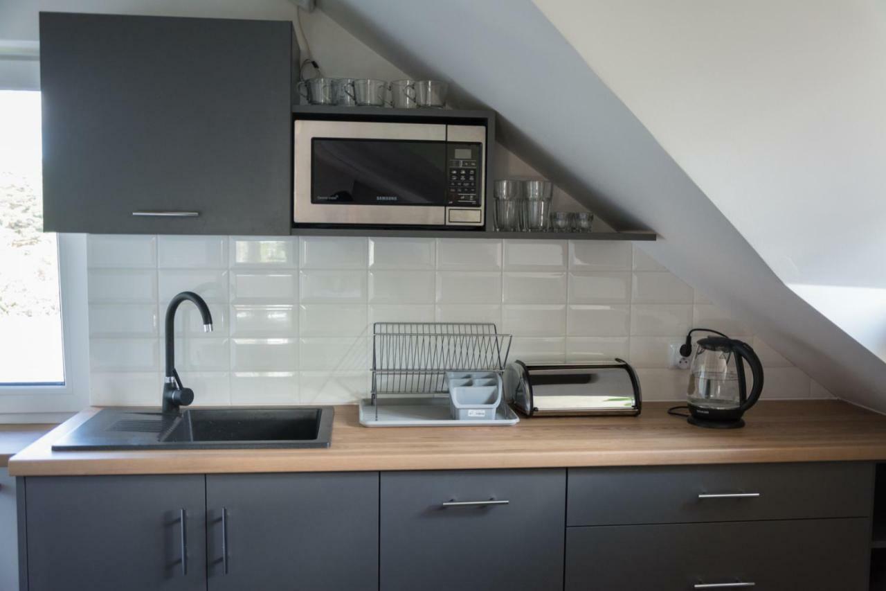Zubr Nad Zalewem Appartement Luka Buitenkant foto
